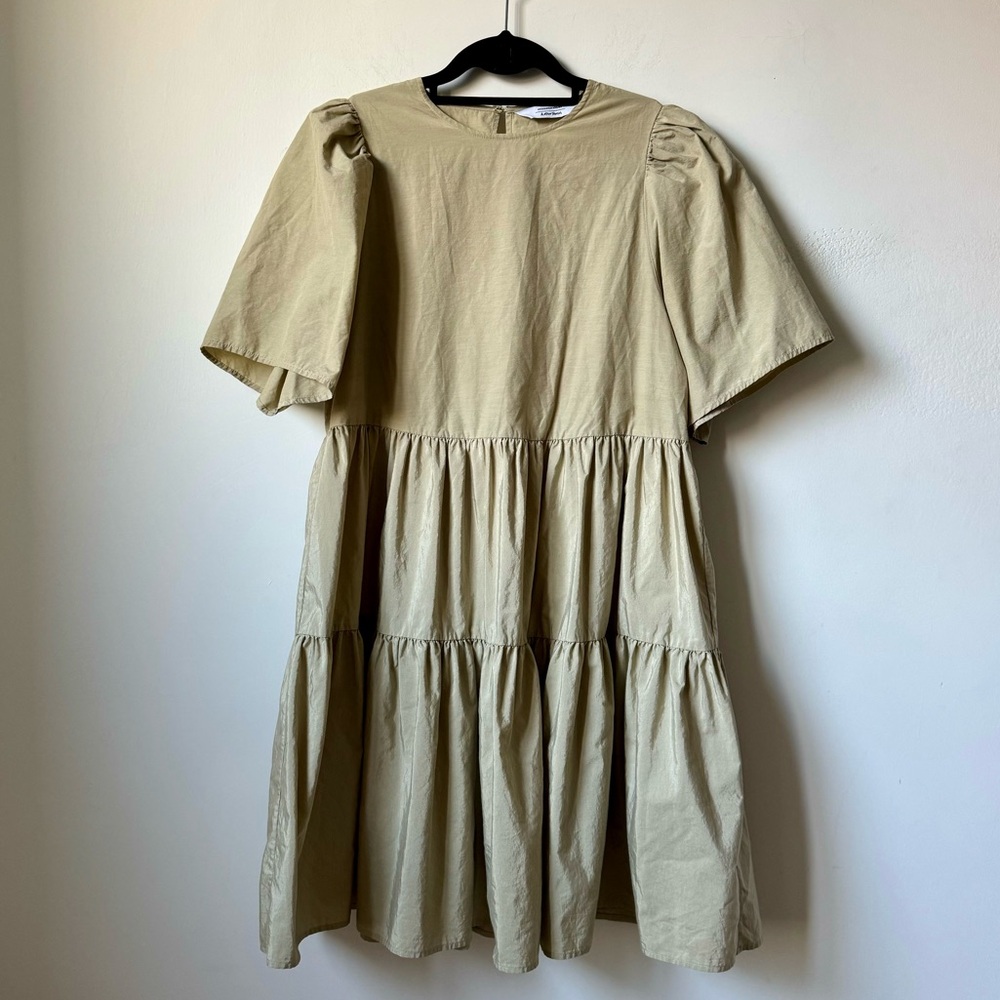 & Other Stories Smocked Babydoll Dress Sz 6